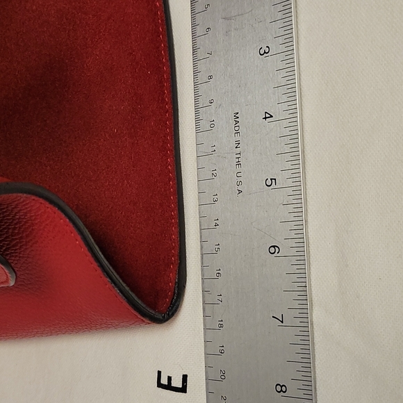 Celine Trapeze red leather 2.way - Picture 11 of 17